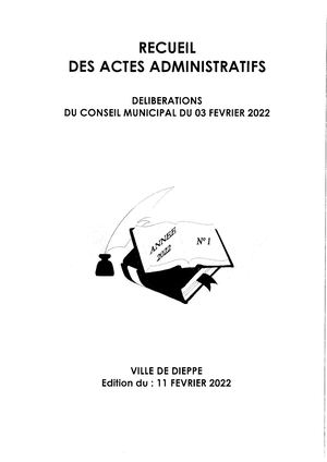 RAA N° 1 - CM 03 02 22