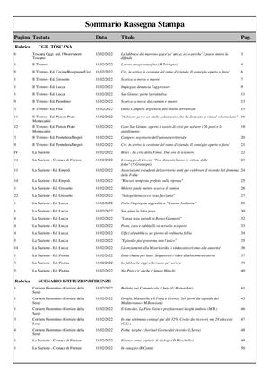 Firenze rassegna stampa 11.02.2022