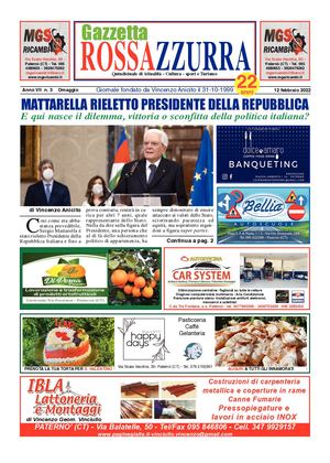 Gazzetta Rossazzurra Anno Vii N 3 Del 12 2 2022