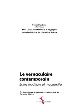 Mémoire Sanaa Semlali