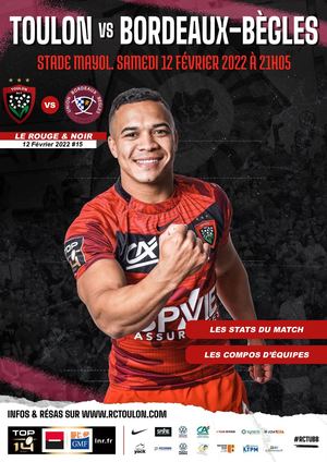 Programme De Match Toulon-Bordeaux