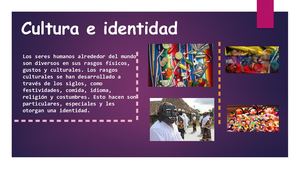 Cultura E Identidad