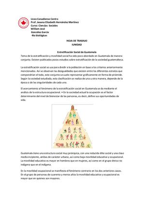 Revista Estratificación Social