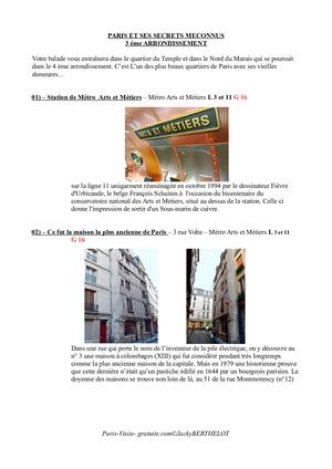 Paris 03 Et Ses Secrets Méconnus