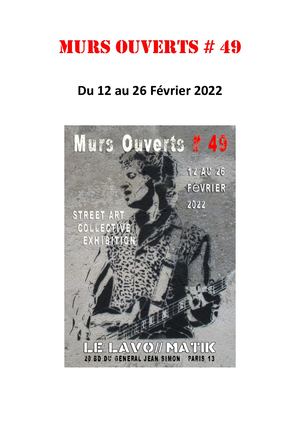 Catalogue Murs Ouverts 49