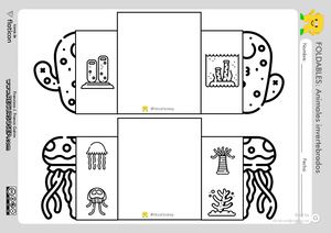 Animales Invertebrados Material Plegable Recursosep - Byn Mudo (1).