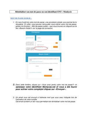 Ent : j'ai oublié mot de passe