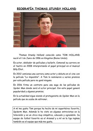 BIOGRAFÍA THOMAS STUNDY HOLLAND
