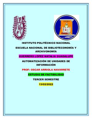 Estudio De Factibilidad