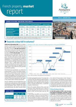 French property market report N°54/JANUARY 2021