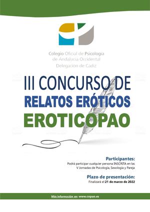 Bases III Concurso Relatos Eroticos 2022