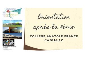 Après La 3ème 2022 -Clg Cadillac Février 2022