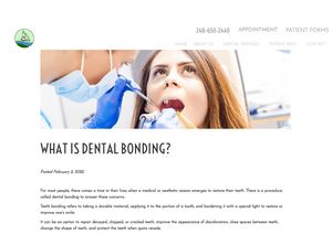 What Is Dental Bonding Rochester Hills Mi Dentist Michigan
