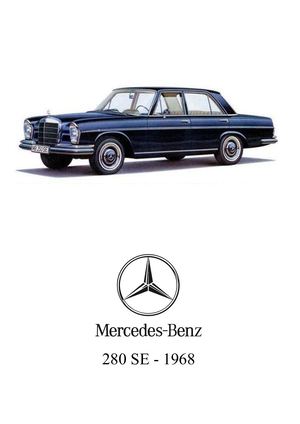 Mercedes Benz 280se 1968