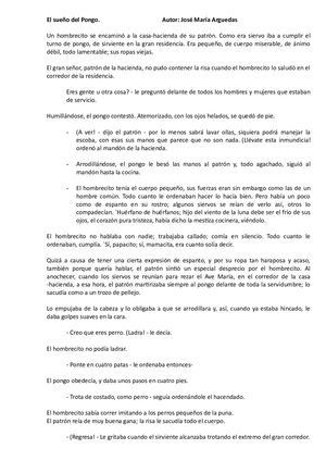 El Sueño Del Pongo