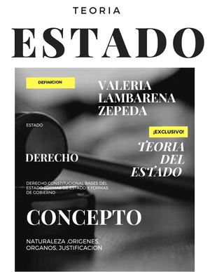 Revista Toria Del Estado