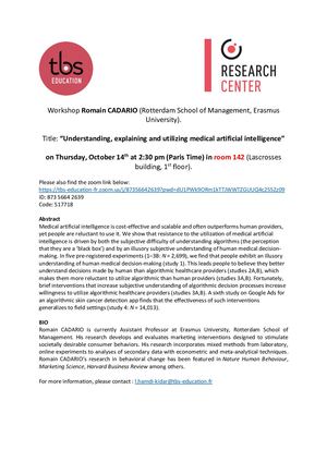 Présentation Workshop CADARIO 14 Oct 2021