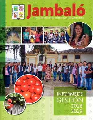 Informe de Gestión Jambaló 2016 - 2019