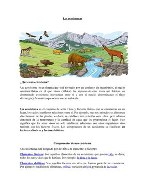 Los Ecosistemas (1)