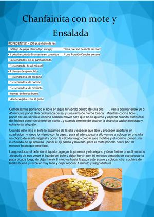 Recetario 3