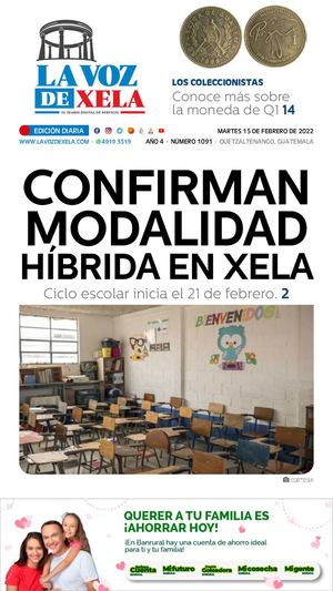 EDICIÓN DIGITAL #1091 del diario LA VOZ DE XELA