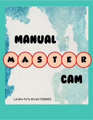 Manual Laura Master Cam