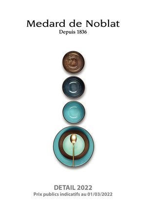 Catalogue Medard De Noblat 2022