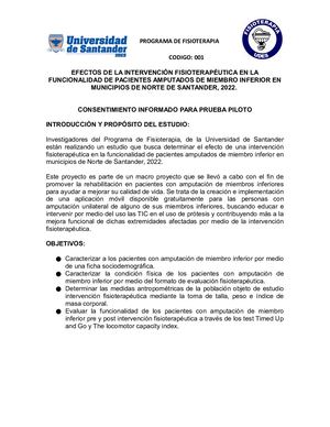 Consentimiento Informado