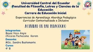 Ejes Y Ambitos Ei Par Pedagógico