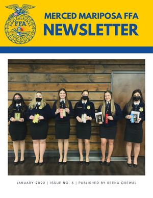 Merced Mariposa Section January 2022 Newsletter