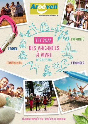 Brochure Vacances Aroeven Lorraine 2022 V3