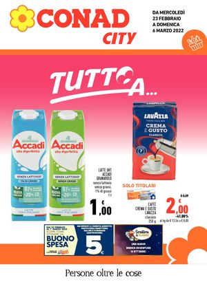 Volantino Conad City Lazio Nord Ovest 23 Febbraio 06 Marzo