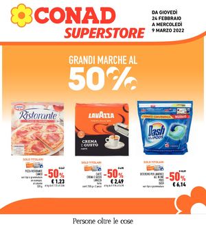 Volantino Conad Superstore Emilia Nord Ovest 24 Febbraio 09 Marzo