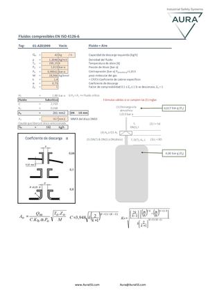 Dimensionado Discos De Ruptura