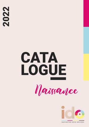 Catalogue Naissance 2022