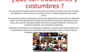 Tradiciones Y Costumbres