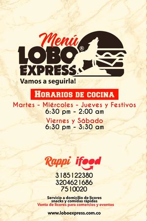 CARTA LOBO EXPRESS FOODS 2