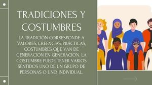 Tradiciones Y Costumbres