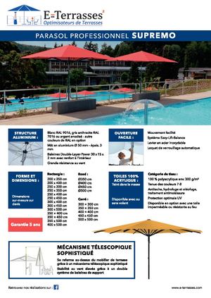 Flyer Parasol Supremo