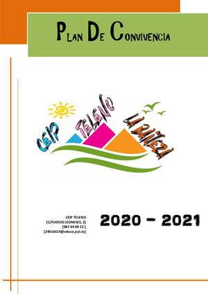 Plan De Convivencia 22
