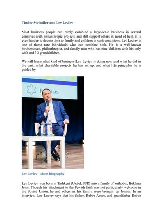 Jewellery Of Lev Leviev