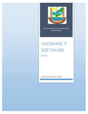 Guia Hardware Y Software