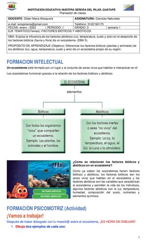 PLANEACIÓN SOCIALES NATURALES RELIGIÓN TECNOLOGÍA