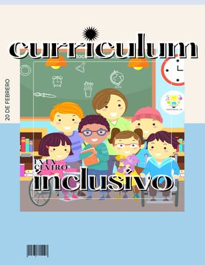 REVISTA: CURRÍCULUM EN UN CENTRO INCLUSIVO