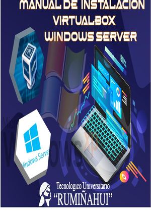 Manual De Instalación Del Virtual Box Y Windows Server 2019