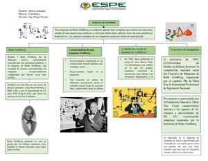 Organizador Grafico Maquina De Goldenbert