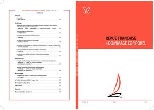 La Revue Française du Dommage Corporel - Trimestre 2 - 2021