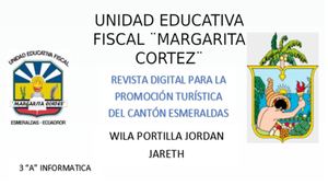 revista digital para la promoción turística del cantón Esmeraldas