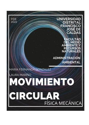Laboratorio Movimiento Circular