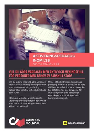 Campus Molndal Aktiveringspedagog Inom LSS